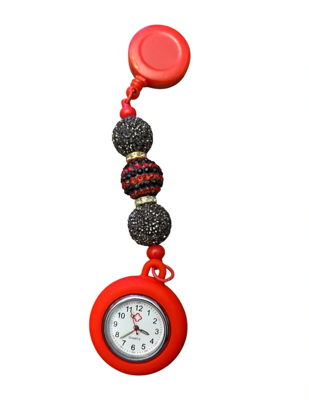 Retractable Clip On Pocket Watches Handmade By AB INKS HANDMADE EXPRESSIONS